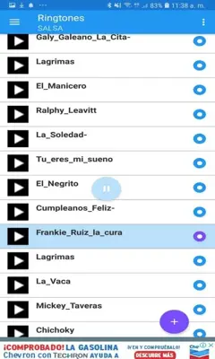Ringtones De Salsa Gratis android App screenshot 0